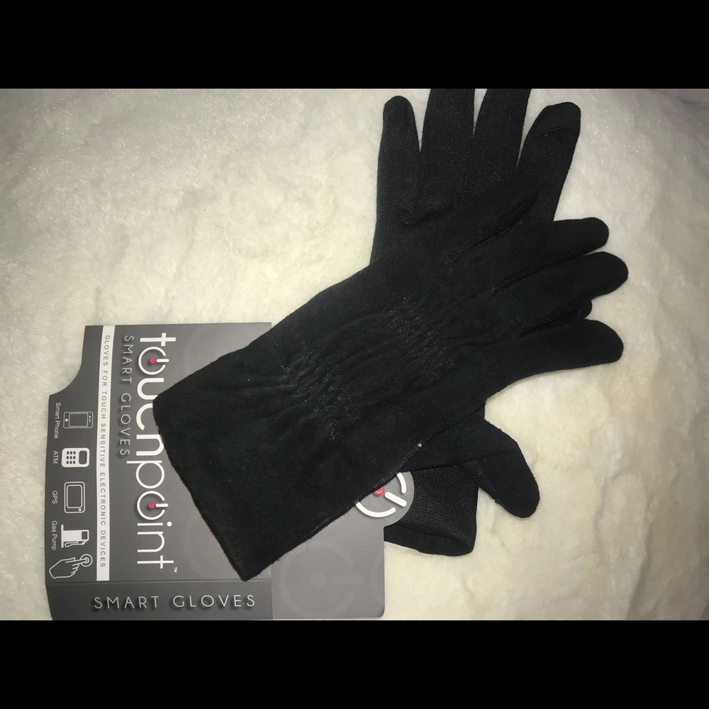 Black gloves
